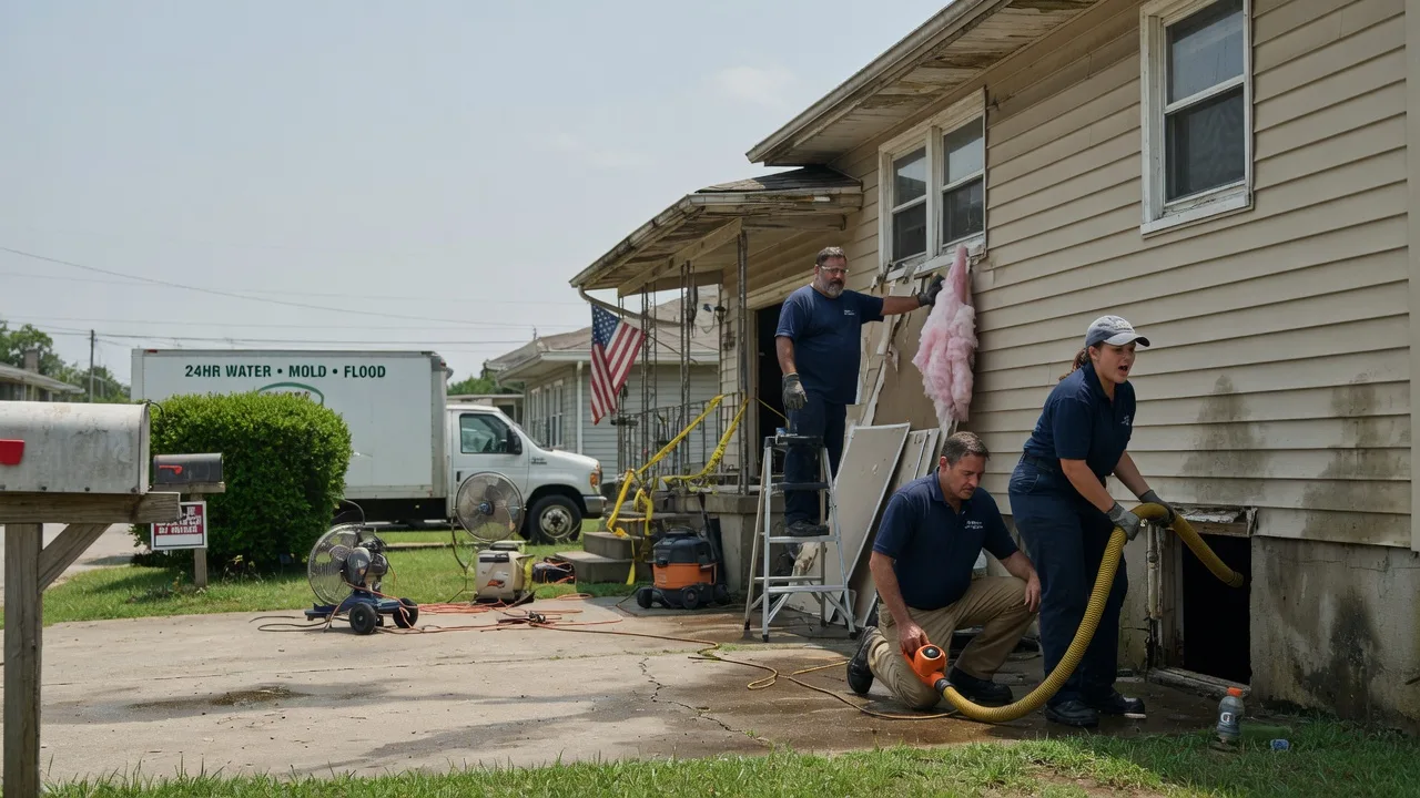 Water Damage Repair in Berclair, TX near me